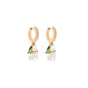 MARC JACOBS THE ROOTED DAISY HOOP EARRINGS 2S6JER001J63